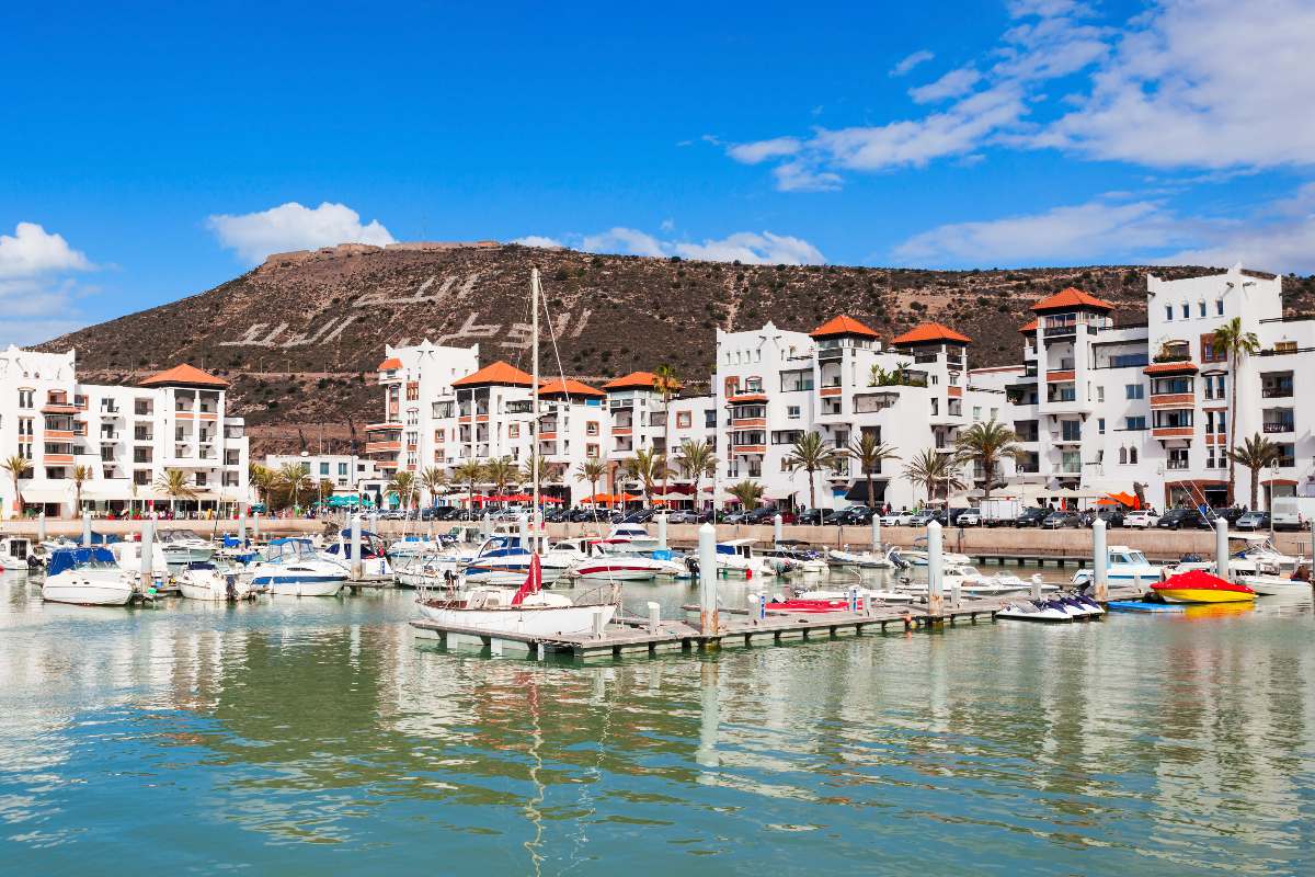 Front de mer à Agadir