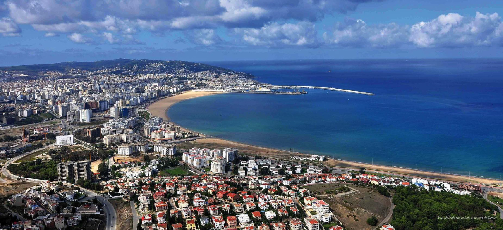 Vue sur la baie de Tanger
